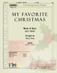 My Favorite Christmas SATB choral sheet music cover